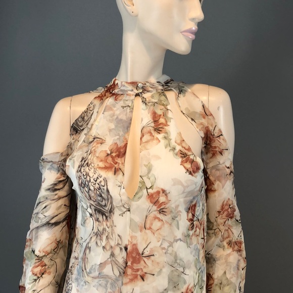 NWT Haite Hiippie Print Dress Sz 4 - Picture 2 of 8